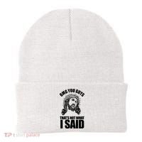 Omg You Guys That Not What I Said Funny Jesus Beanie thumb 0