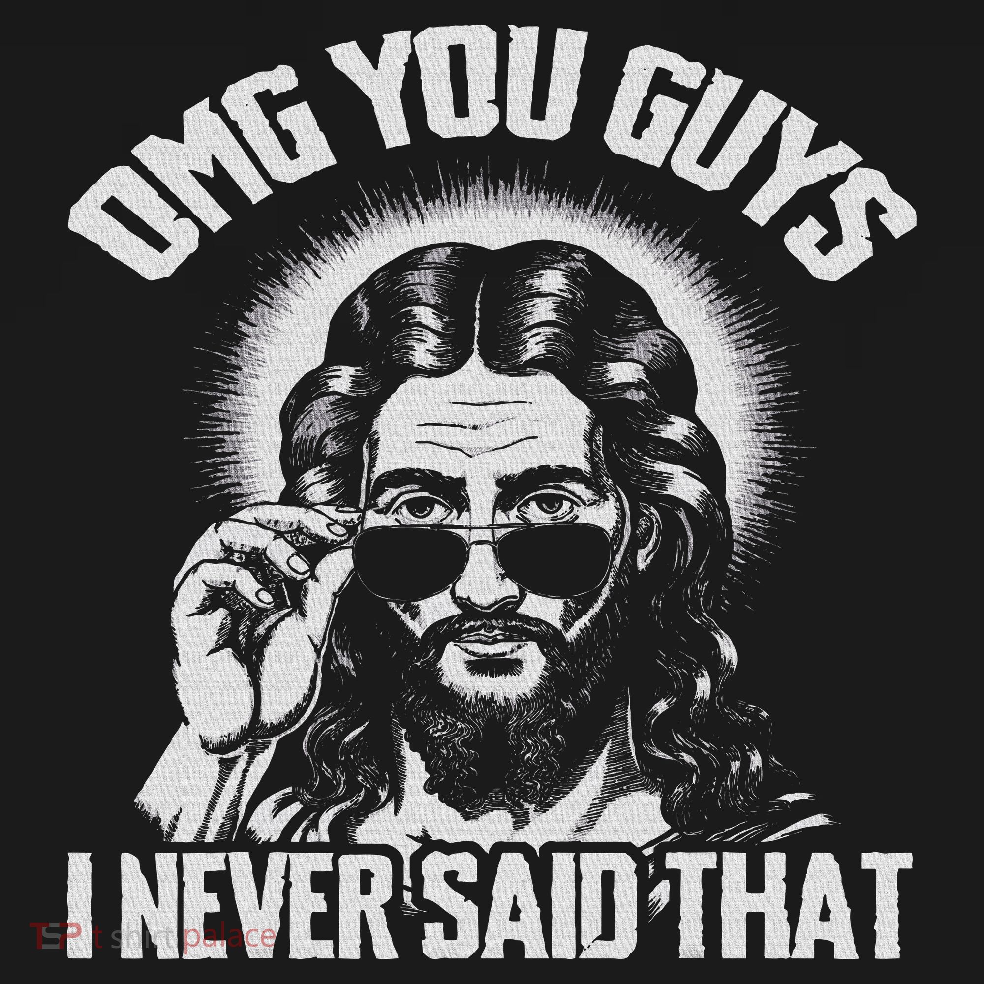 Omg You Guys I Never Said That Jesus Women's Hoodie