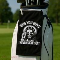 Omg You Guys I Never Said That Jesus Golf Towel thumb 2