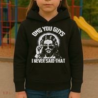 Omg You Guys I Never Said That Jesus Kids Hoodie thumb 3
