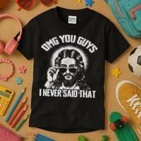 Omg You Guys I Never Said That Jesus Kids T-Shirt thumb 3