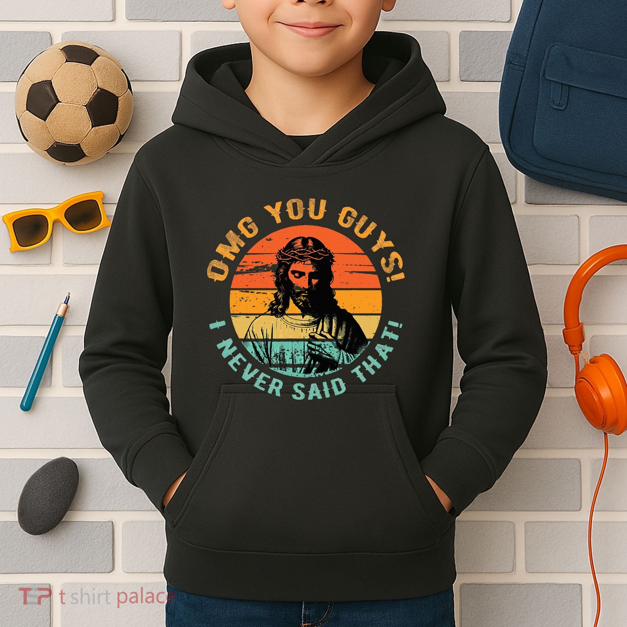 Omg You Guys I Never Said That Kids Hoodie