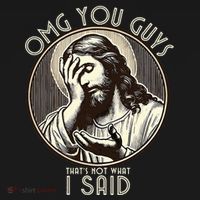 Omg You Guys I Never Said That Funny Sarcastic Quote Women's Hoodie thumb 2