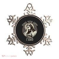 Omg You Guys I Never Said That Funny Sarcastic Quote Ornament thumb 0