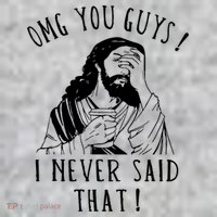 Omg You Guys I Never Said That Funny Sarcastic Quote Kids Sweatshirt thumb 2