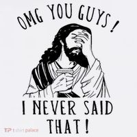 Omg You Guys I Never Said That Funny Sarcastic Quote Baby Bodysuit thumb 2