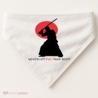 Otoya Yamaguchi Never Let Evil Take Root USA-Made Doggie Bandana thumb 0