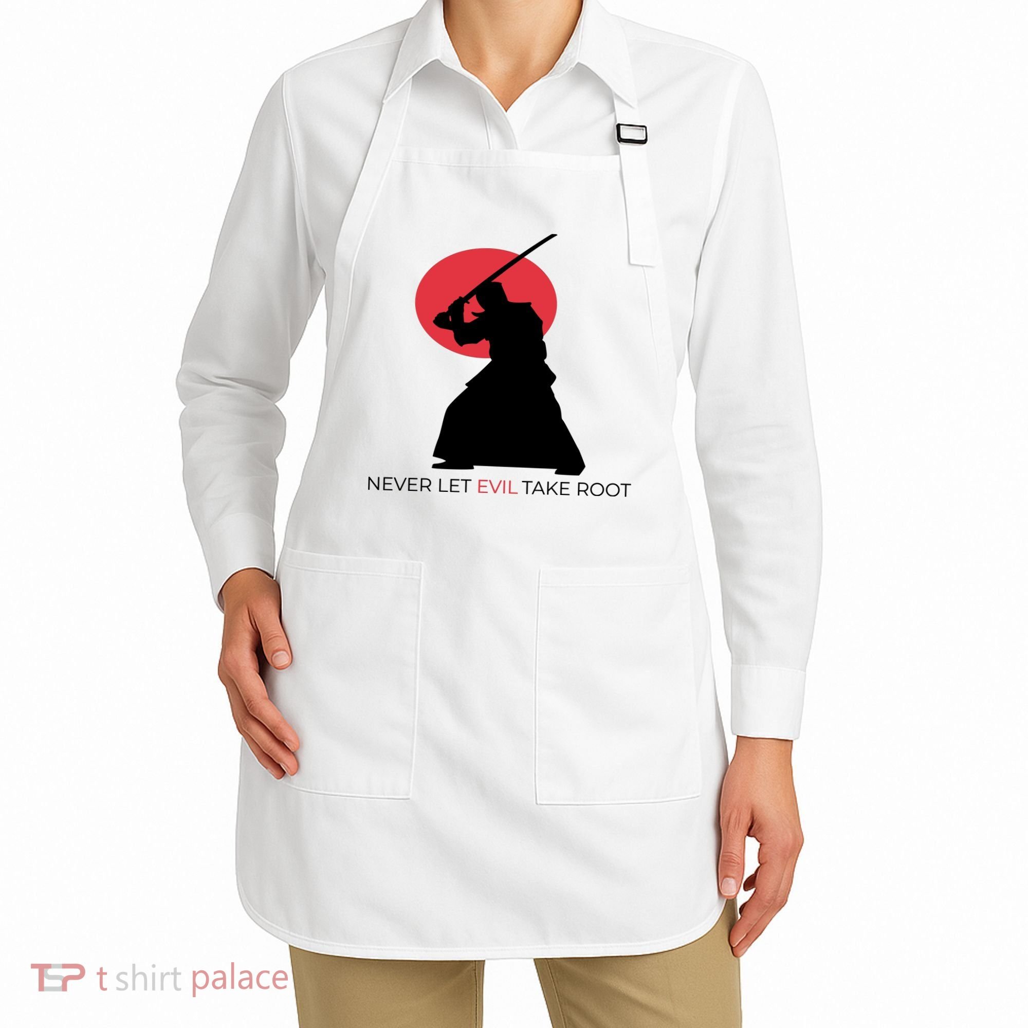 Otoya Yamaguchi Never Let Evil Take Root Apron