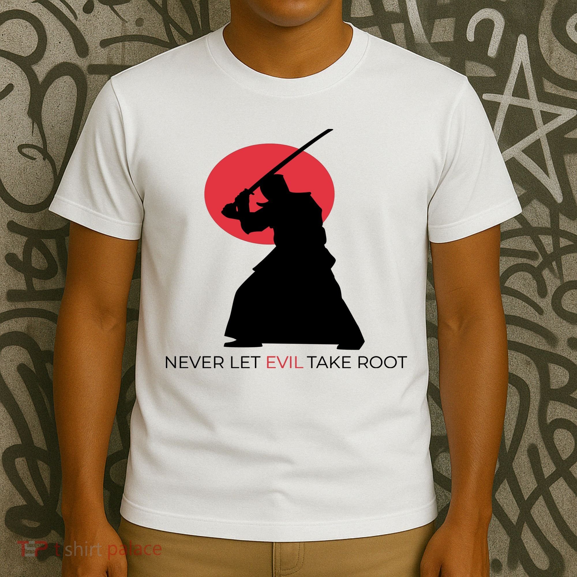 Otoya Yamaguchi Never Let Evil Take Root T-Shirt