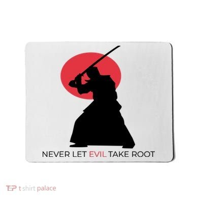 Otoya Yamaguchi Never Let Evil Take Root Mousepad