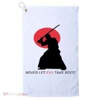Otoya Yamaguchi Never Let Evil Take Root Golf Towel thumb 0