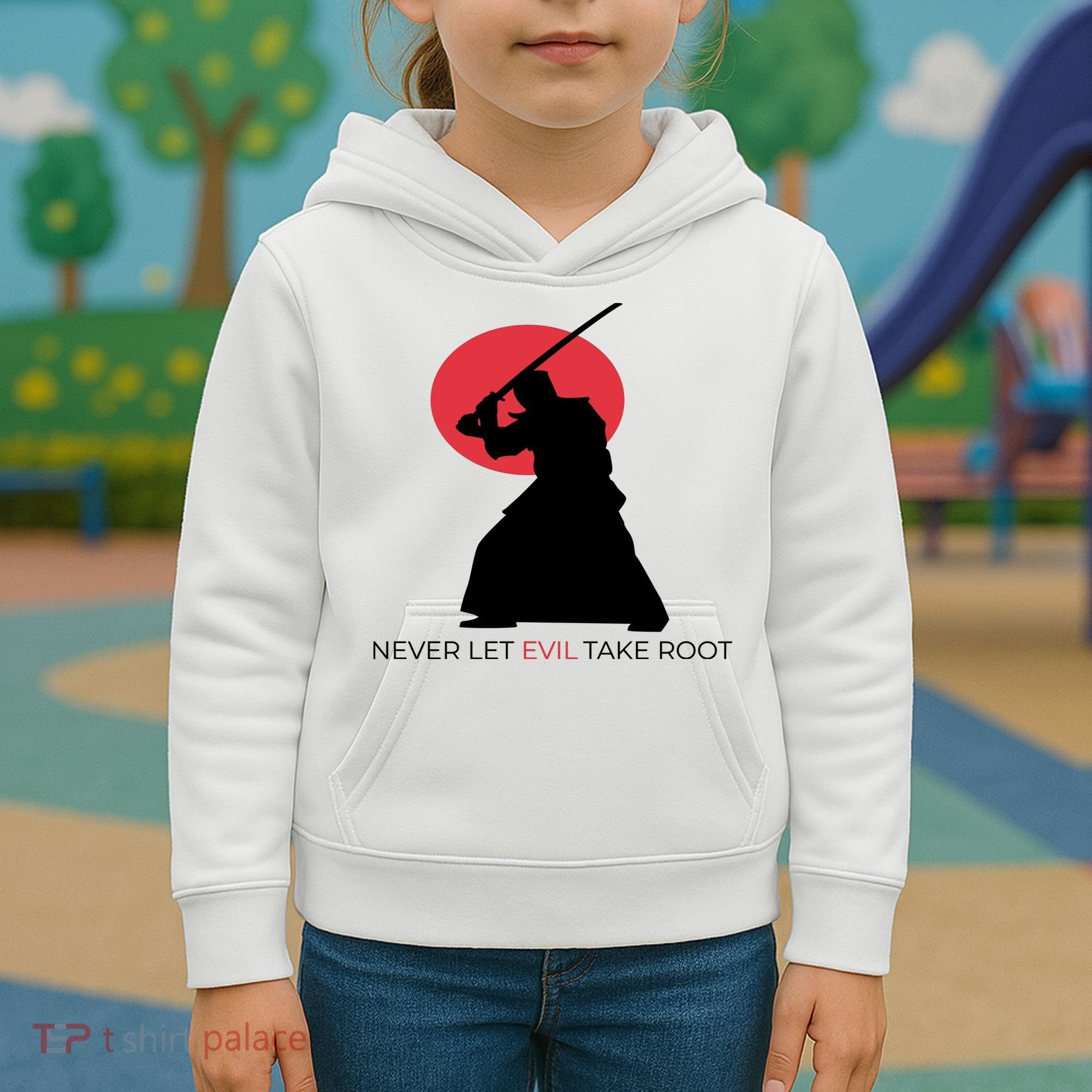 Otoya Yamaguchi Never Let Evil Take Root Kids Hoodie