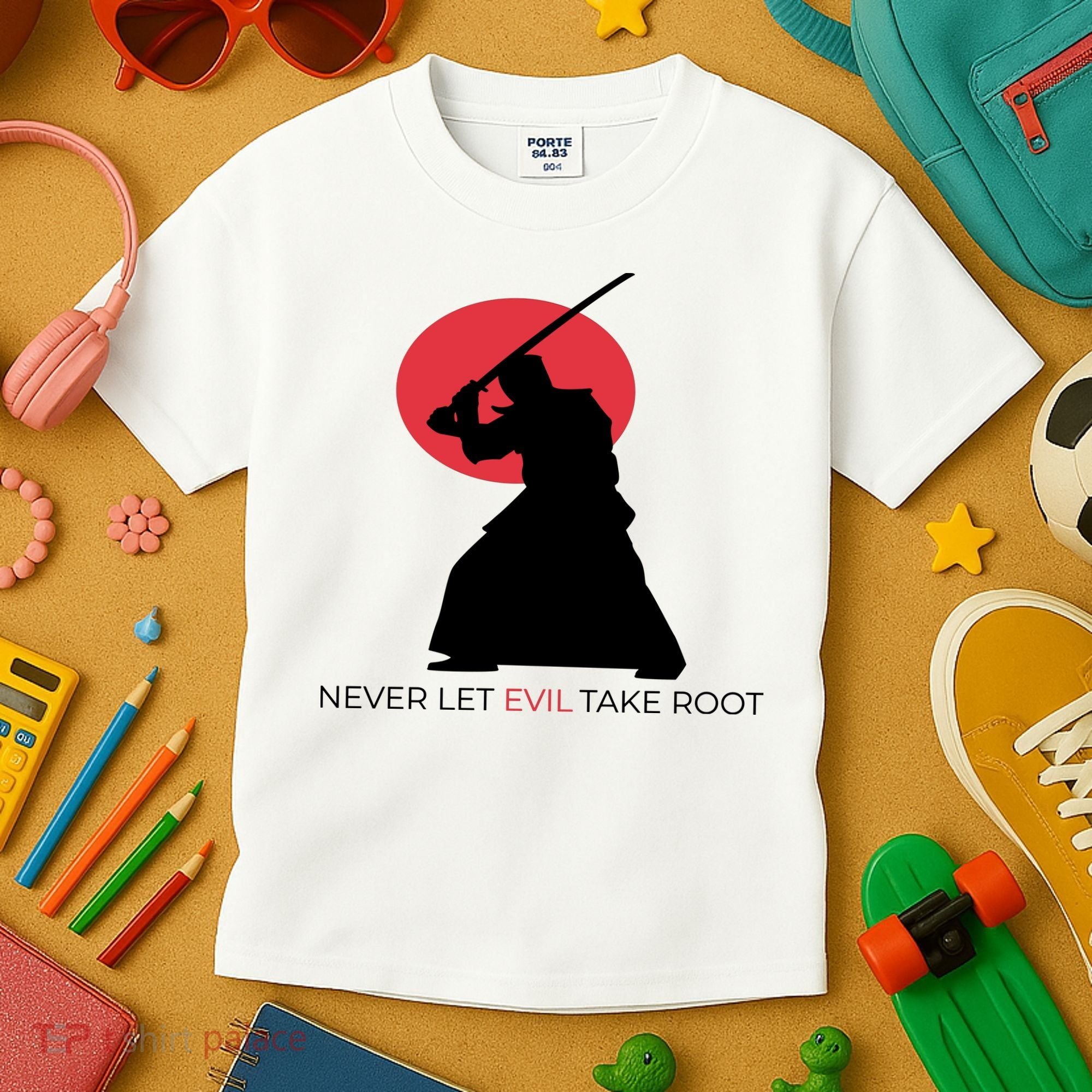 Otoya Yamaguchi Never Let Evil Take Root Kids T-Shirt