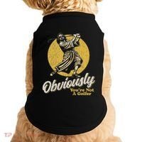 Obviously YouRe Not A Golfer Funny Dude Retro Doggie Tank thumb 0
