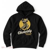 Obviously YouRe Not A Golfer Funny Dude Retro Hoodie thumb 0