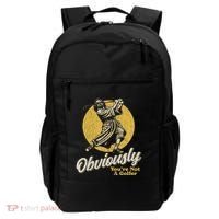 Obviously YouRe Not A Golfer Funny Dude Retro Backpack thumb 0