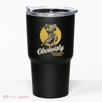 Obviously YouRe Not A Golfer Funny Dude Retro Tumbler thumb 0