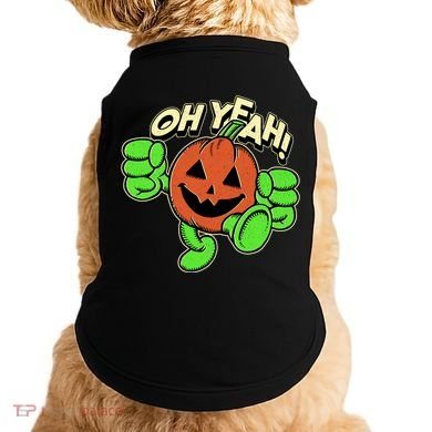 Oh Yeah! Pumpkin Man Doggie Tank