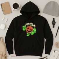 Oh Yeah! Pumpkin Man Hoodie thumb 3