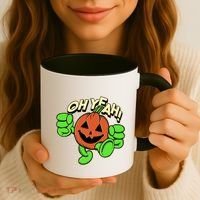 Oh Yeah! Pumpkin Man Coffee Mug thumb 3