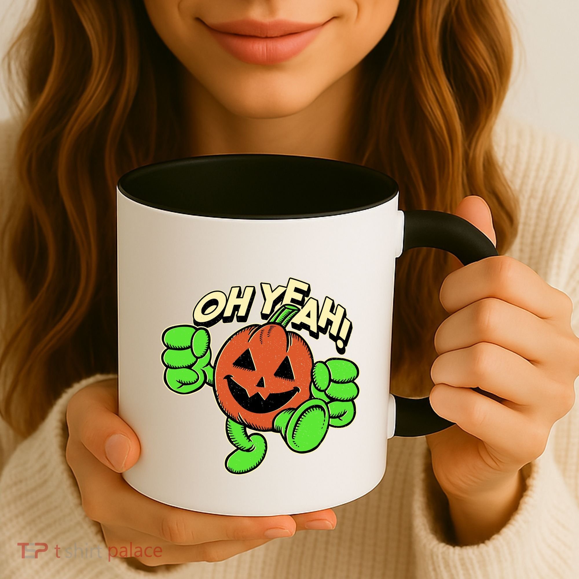 Oh Yeah! Pumpkin Man Coffee Mug
