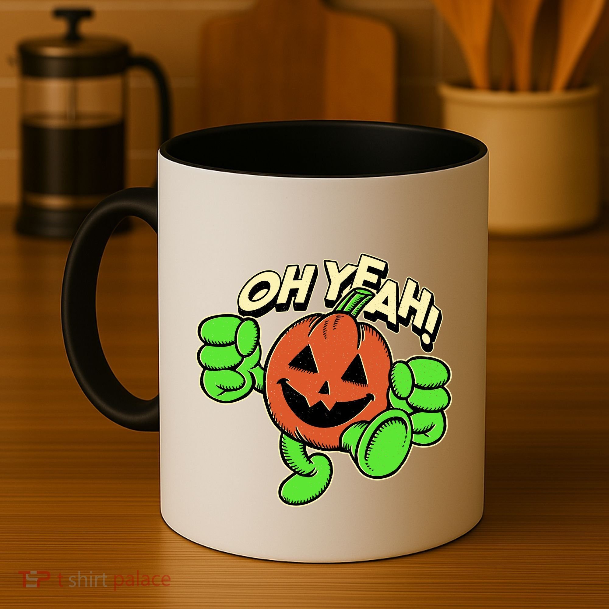 Oh Yeah! Pumpkin Man Coffee Mug