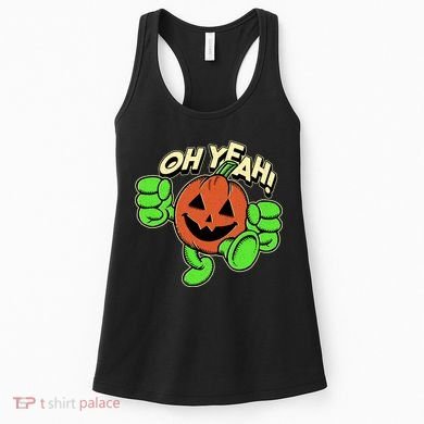 Oh Yeah! Pumpkin Man Women's Tank Top