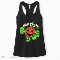 Oh Yeah! Pumpkin Man Women's Tank Top thumb 0