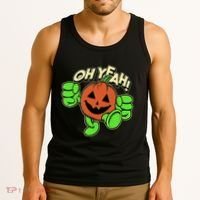 Oh Yeah! Pumpkin Man Tank Top thumb 3