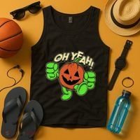 Oh Yeah! Pumpkin Man Tank Top thumb 4