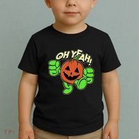 Oh Yeah! Pumpkin Man Toddler T-Shirt thumb 2