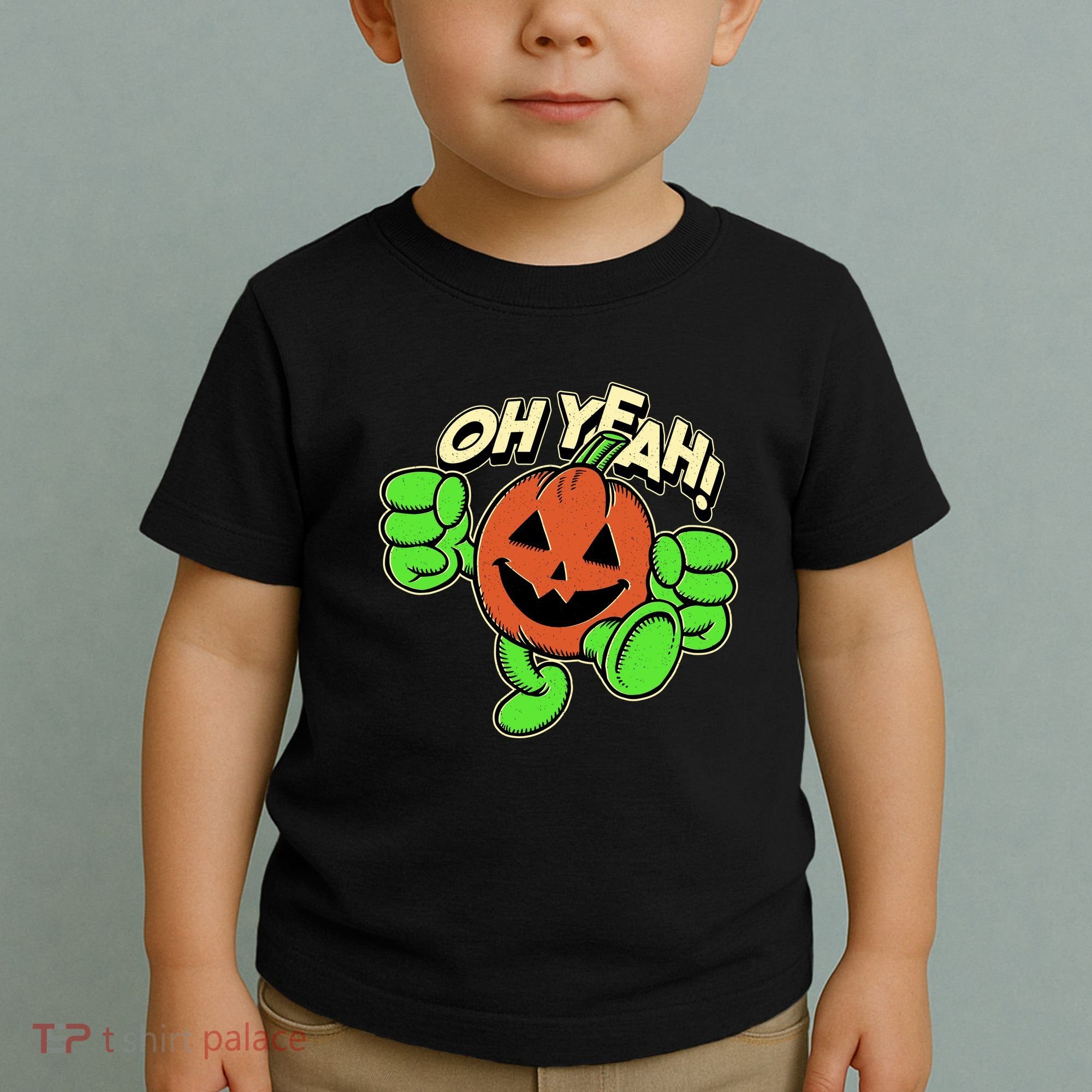 Oh Yeah! Pumpkin Man Toddler T-Shirt