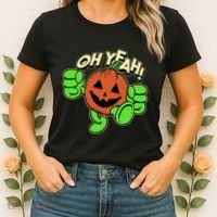Oh Yeah! Pumpkin Man Women's T-Shirt thumb 2