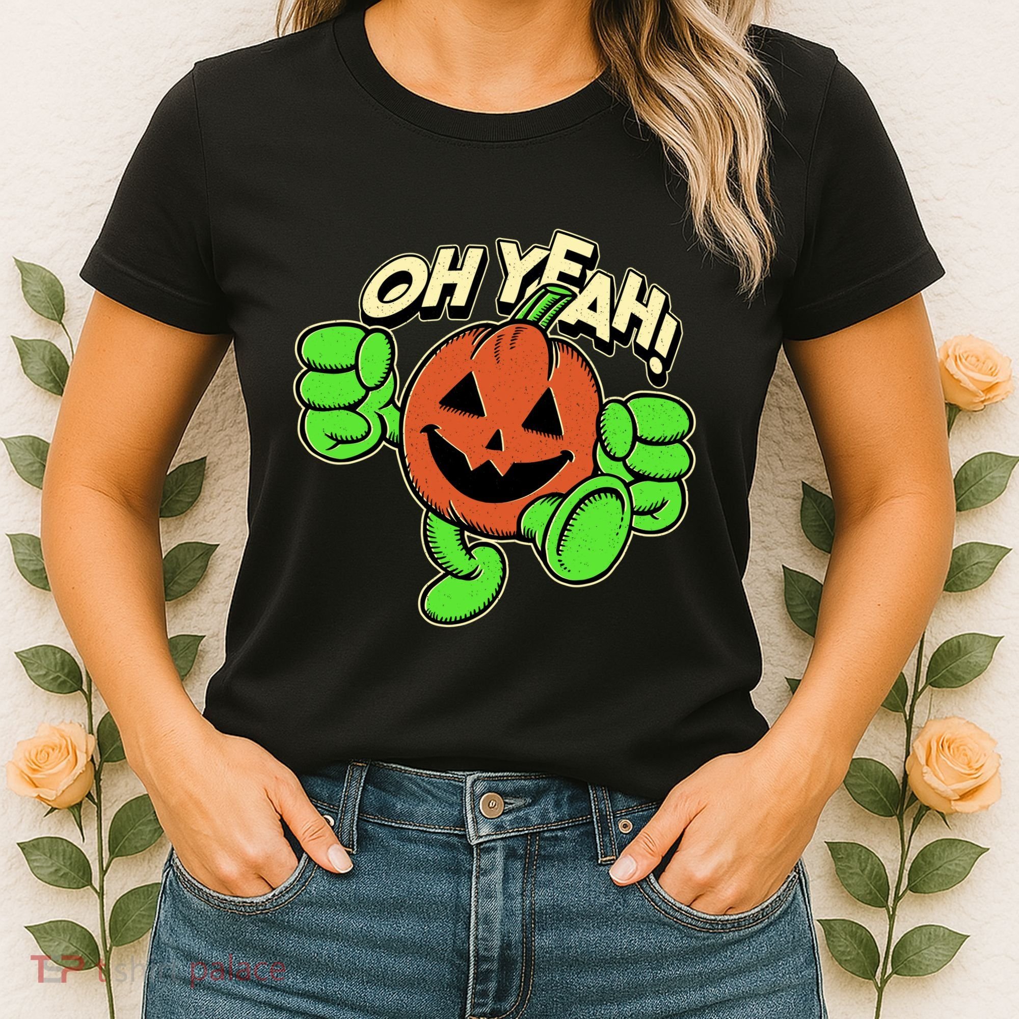Oh Yeah! Pumpkin Man Women's T-Shirt
