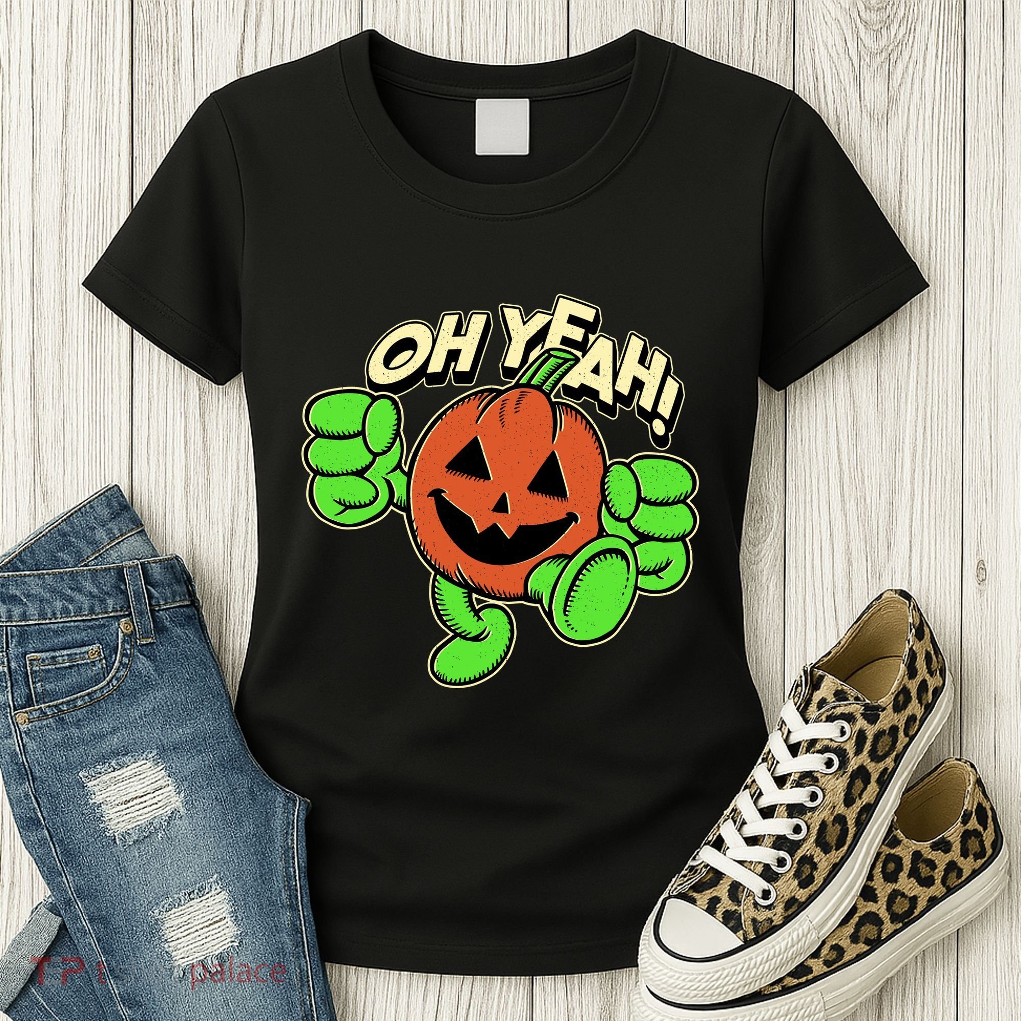 Oh Yeah! Pumpkin Man Women's T-Shirt