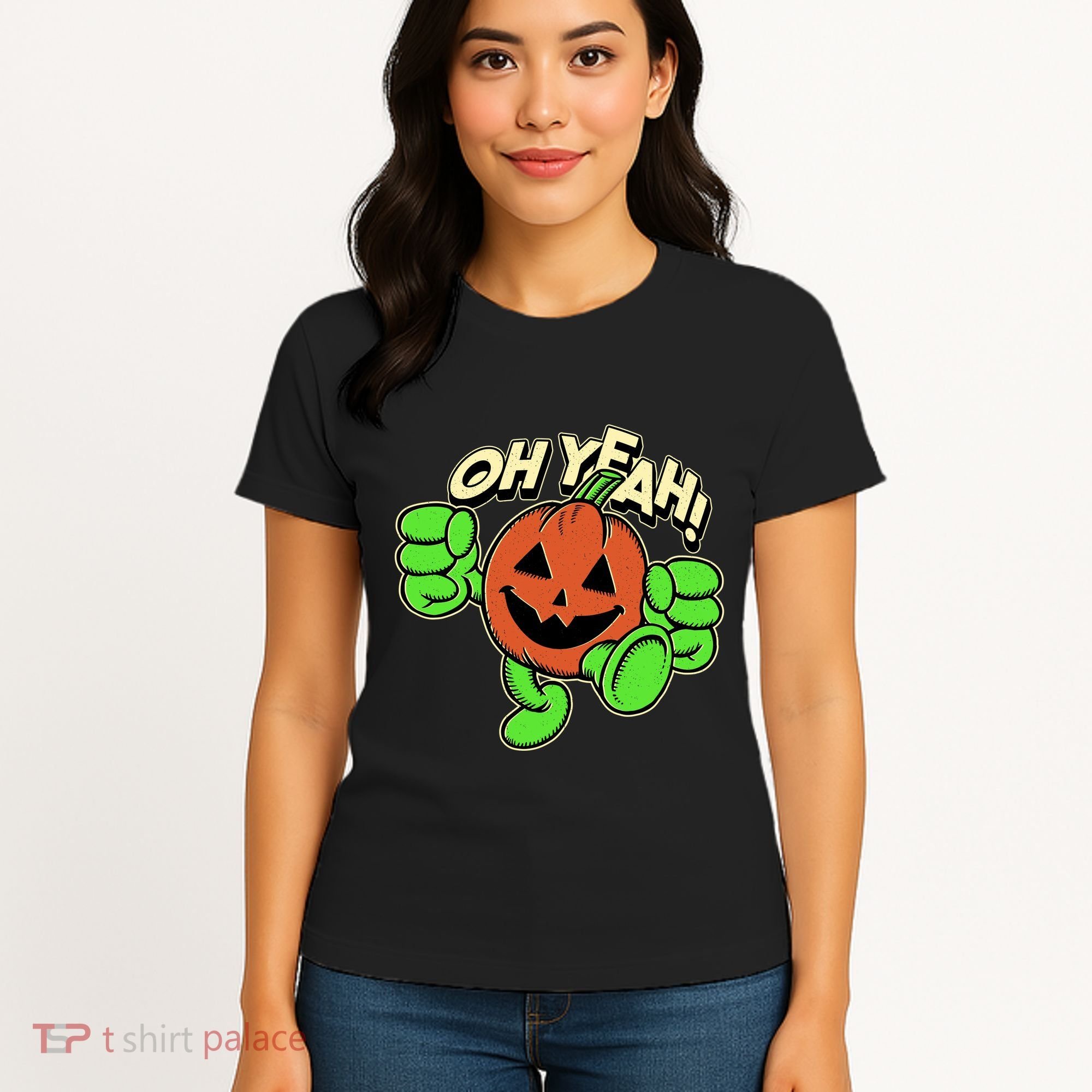 Oh Yeah! Pumpkin Man Women's T-Shirt