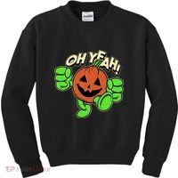 Oh Yeah! Pumpkin Man Kids Sweatshirt thumb 0