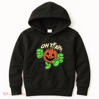 Oh Yeah! Pumpkin Man Kids Hoodie thumb 0