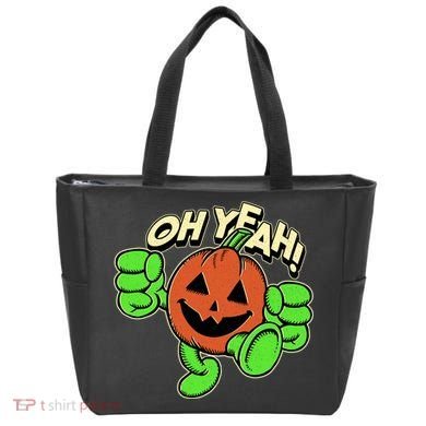 Oh Yeah! Pumpkin Man Tote Bag