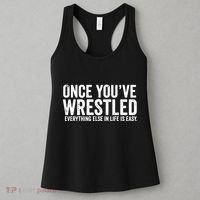 Once You Wrestle Women's Tank Top thumb 3
