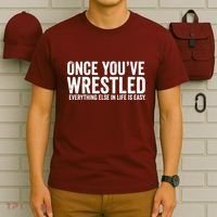 Once You Wrestle T-Shirt thumb 6