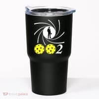 Pickleball 002 002 Spy Parody Funny Pickleball Tumbler thumb 0