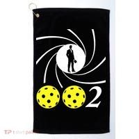 Pickleball 002 002 Spy Parody Funny Pickleball Golf Towel thumb 0