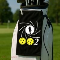 Pickleball 002 002 Spy Parody Funny Pickleball Golf Towel thumb 2