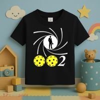 Pickleball 002 002 Spy Parody Funny Pickleball Toddler T-Shirt thumb 3