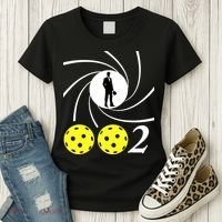 Pickleball 002 002 Spy Parody Funny Pickleball Women's T-Shirt thumb 3