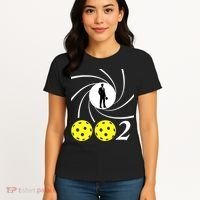 Pickleball 002 002 Spy Parody Funny Pickleball Women's T-Shirt thumb 4