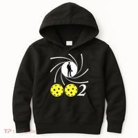 Pickleball 002 002 Spy Parody Funny Pickleball Kids Hoodie thumb 0