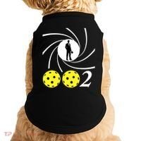 Pickleball 002 0 0 2 Spy Parody Funny Pickleball Doggie Tank thumb 0
