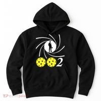 Pickleball 002 0 0 2 Spy Parody Funny Pickleball Hoodie thumb 0
